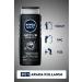 NIVEA MEN Men's Shower Gel Active Clean 500ml 3 in 1 Complete Care Body Hair Face Men's Care X2 Pieces - Buy Online on GoSupps.com
