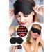 Eye Patch Sleeping Mask with Stylish Design Ultra Light Silk Sleep Mask - Breathable Surface and Comfortable Sleep - Buy Online on GoSupps.com
