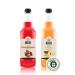 gold gull Pineapple & Strawberry Flavored Coffee & Fruit Syrup 2 X 700 Ml.