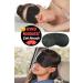 Eye Patch Sleeping Mask with Stylish Design Ultra Light Silk Sleep Mask - Breathable Surface and Comfortable Sleep - Buy Online on GoSupps.com