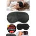 Eye Patch Sleeping Mask with Stylish Design Ultra Light Silk Sleep Mask - Breathable Surface and Comfortable Sleep - Buy Online on GoSupps.com