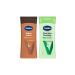 Vaseline Body Lotion Cocoa Glow 200 ml Aloe Vera Fresh 200 ml - Buy Online on GoSupps.com
