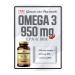 Solgar Omega 3 950 Mg 50 Softgel Capsules - Buy Online on GoSupps.com