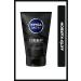 NIVEA MEN Men's Face and Beard Cleansing Gel Deep Dimension 100ml Skin Purifier Active Carbon