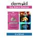Dermokil Hair Care Mask Set Repair Strengthening Keratin and Garlic 2x35 ml (Garlic does not smell)