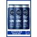 NIVEA Men Men's Bath and Shower Gel Protect&care 500ml For Body Hair Face Aloe Vera Moisturizing X3 Pieces