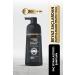 Softto Plus Black Hair Herbal Shampoo Anti White And Gray 350 Ml KEY RN15