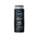NIVEA Men Active Clean Shower Gel 500 ml X3 Advantageous Package Bath Loofah - Buy Online on GoSupps.com