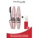 Maybelline New York 2-pack Lash Sensational Black Mascara + Mini Super Stay Matte Ink Liquid Matte Lipstick 20 - Pioneer