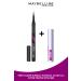 Maybelline New York Hyper Precise All Day Matte Black Eyeliner 701 + Mini Falsies Surreal Mascara Advantage Set