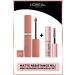 L'Oreal Paris Infaillible Matte Resistance Liquid Matte Lipstick - 601 Worth It & Mini Paradise Mascara 4.7 Ml Makeup Set