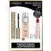 L'Oreal Paris Panorama Black Mascara & True Match Foundation 1R Rose Ivory & Glow Paradise Balm Lipstick 353 Bag Gift