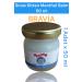 Bravia Snow Kitten Menthol Balm Cream 50 ml - Healthy Glass Packaging for Your Pain