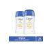 Dove Women Stick Deodorant Original 1/4 Moisturizing Cream Effective 40ml X2 Pieces