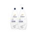 Dove Moisturizing Shower Gel Deeply Nourishing 450ml X2 Shower Loofah Gift - Buy Online on GoSupps.com