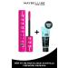 Maybelline New York Lash Sensational Firework Mascara & Mini Fit Me Primer Makeup Base