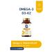 Dr.Henri Fish Oil Containing Omega-3 D3 & K2 Vitamin 60 Capsules Supplementary Food