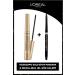 L'Oreal Paris Telescopic Gold Black Mascara & Infaillible Automatic Gel Eyeliner - Black