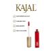 KAJAL Liquid Lip Gloss Lipstick & Liquid Lipstick NO:825 - Buy Online on GoSupps.com