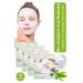 KOEC Bio Collagen Transparent Natural Korean Mask Skin Soothing Anti-Acne - Teatree CICA Soothing 4pcs