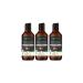 Agarta Natural Shampoo Black Garlic Extract 400 ml x 3 Pieces