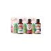 Monoville Jojoba Oil 30 ml Grape Oil 30 ml Castor Oil 30 ml (New Year Gift Set) 3x30 ml
