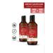 Agarta 2 Pieces Natural Reishi Mushroom Extract Shampoo 400 ml