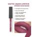 Alix Avien 512 Berry Coctail Matte Finish Liquid Lipstick - Lasting Effect Up to 8 Hours - Matte Liquid Lipstick