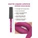 Alix Avien 516 True Fuchsia Matte Finish Liquid Lipstick - Lasting Effect Up to 8 Hours - Matte Liquid Lipstick