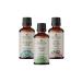 Monoville Argan Oil 30 ml Avocado Oil 30 ml Sweet Almond Oil 30 ml Set of 3 0 Pure and Natural 3x30 ml
