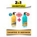 La Benedic ADVANTAGEOUS DUAL Collagen Keratin Salt & Paraben Free Repair Shampoo and Mask 500ml