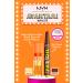 NYX Professional Makeup Duck Plump Lip Gloss 01 Clearly Spicy & Fat Oil Shine Lip Balm 12- Gift Bag