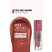 Flormar Long Lasting Matte Lipstick - Kiss Me More-018 Perfection-8682536040853 - Buy Online on GoSupps.com