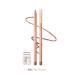 CLIO Creamy Formula Lip Pencil and Sharpener Set Velvet Lip Pencil Set 04 Tan Brown