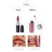 KIKO 3d Hydra Lipgloss 17 Pearly Mauve and M A CXIMAL Silky Matte Lipstick Velvet Teddy Make Up