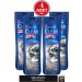 ROSSMANN Men Anti-Dandruff Shampoo Intensive Purifying Charcoal 350 ml 4 Pieces