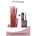 Maybelline New York Super Stay Vinyl Ink Long-Lasting Liquid Glossy Lipstick 35 Cheeky & Mini Sky High Cosmic Black Mascara - Buy Online on GoSupps.com