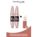 Maybelline New York 2-pack Lash Sensational Extra Black Mascara + Mini Super Stay Matte Ink Liquid Matte Lipstick 65 Seductress - Buy Online on GoSupps.com