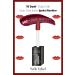 Pinky London Matte Velvet Lipstick - 202 Dark Maroon - Buy Online on GoSupps.com