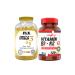 FLX Omega 3-6-9 Fish Oil 180 Softgel & Nevfix Vitamin D3-k2 120 Tablets