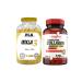 FLX Omega 3 Fish Oil 90 Softgel & Nevfix Collagen Hyluronic Acid Vitamin C Glutathione 120 Tablets