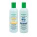 Novocrin Placenta Dandruff and Oily Hair Loss Care Shampoo 300 ml 2 Pack