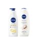 NIVEA Nivea Q10 Firming Body Lotion 400 Ml + Coconut 750 Ml Shower Gel + Shower Slippers - Buy Online on GoSupps.com