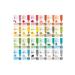 Dermal 24-Pack Mixed Collagen Essence Disposable Skin Care Masks