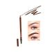 Cleo Cosmetics Waterproof Powder Eyebrow Shadow Providing a Natural Look (BROWN)