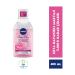 NIVEA Aqua Rose Micellar Micellar Organic Rose Water Dual Phase Make-Up Remover 400ml - Buy Online on GoSupps.com