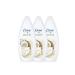 Dove Moisturizing Coconut Oil & Almond Milk Extract Shower Gel 500 Ml X 3 Pcs