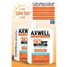 AXWELL Spf 50+ 3-Piece Deal Set Anti-Stain Moisturizing High Protection Sun Cream 100 ml - Buy Online on GoSupps.com