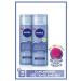NIVEA Aqua Sensation Refreshing Facial Cleansing Gel 2x200ml With Forever Facial Cleansing Device