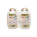 OGX Dry Damaged Hair Repairing Coconut Miracle Oil Shampoo 385 ml X2